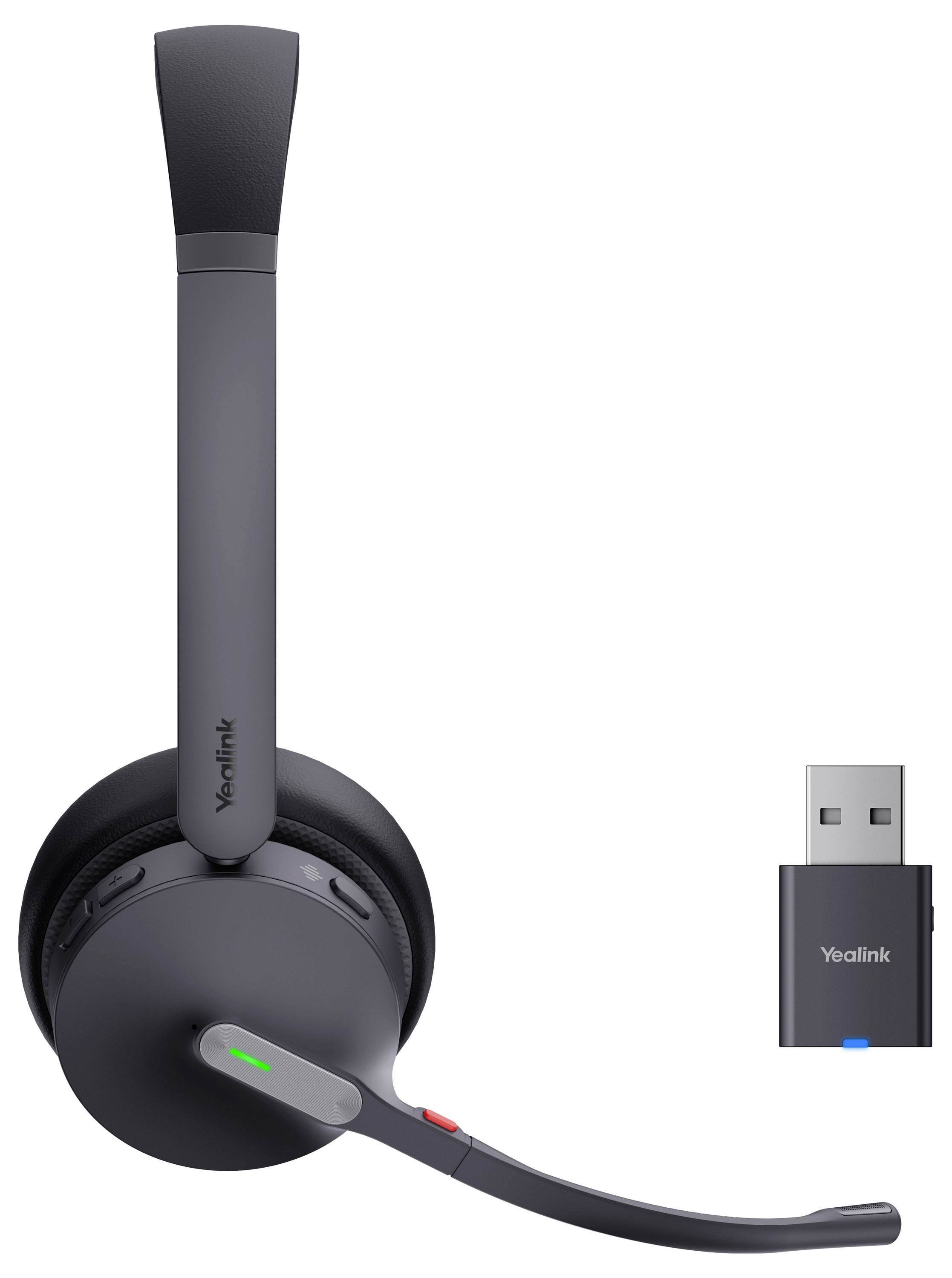 Yealink Yealink Headset WH64 Hybrid Dual UC Headset otvorená (On Ear) bez kábla (108300993), 1208686, stereo, čierna, Re-1