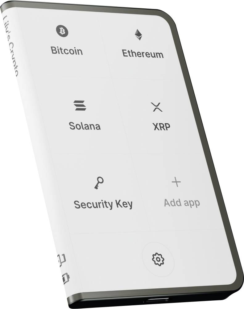 Ledger Stax Crypto Hardware Wallet STAX-ENDEPT 1 pz.