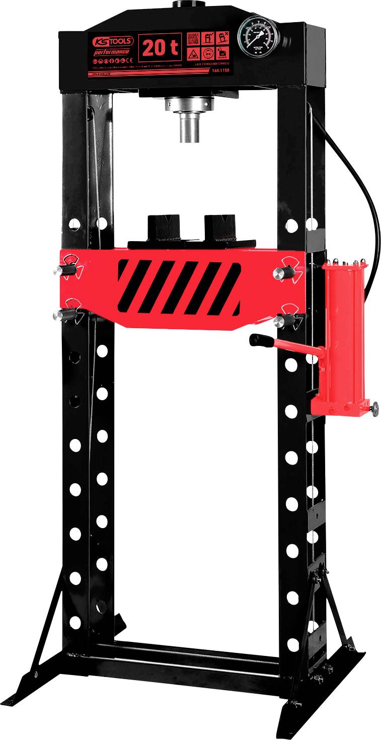 KS Tools performance Hydraulik-Werkstattpresse, 2 Pressa idraulica