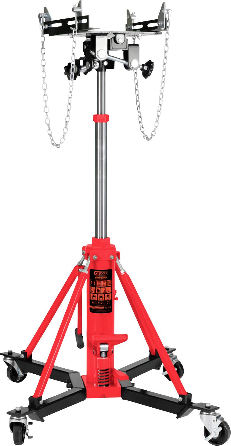 KS Tools performance Hydraulik-Getriebeheber mit Martinetto idraulico della trasmissione