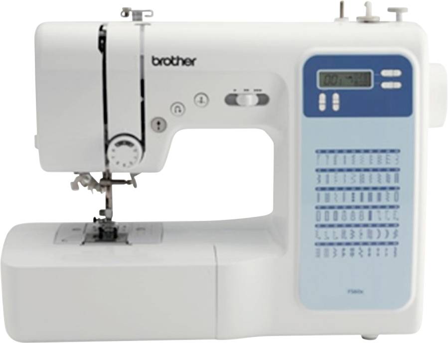 Brother Macchina da cucire computerizzata FS60XVM1 Supporto via computer, con display, Luce LED Multicolore
