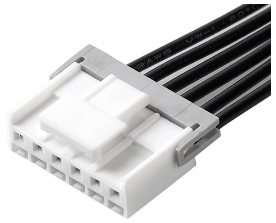 Molex 15137-0601 Female behuizing (kabel) Inhoud: 1 stuk(s) Bulk