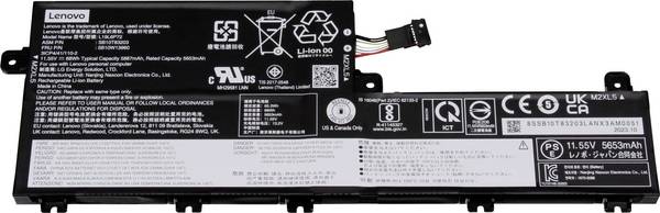 Lenovo akumulátor do notebooku Akku 5B10W13960 11.55 V 5887 mAh Lenovo