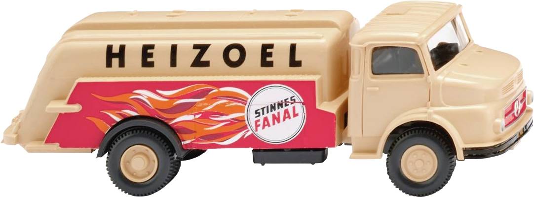 Wiking 078104 H0 Lastbiler model Mercedes Benz Tankvogn Stinnes Fanal