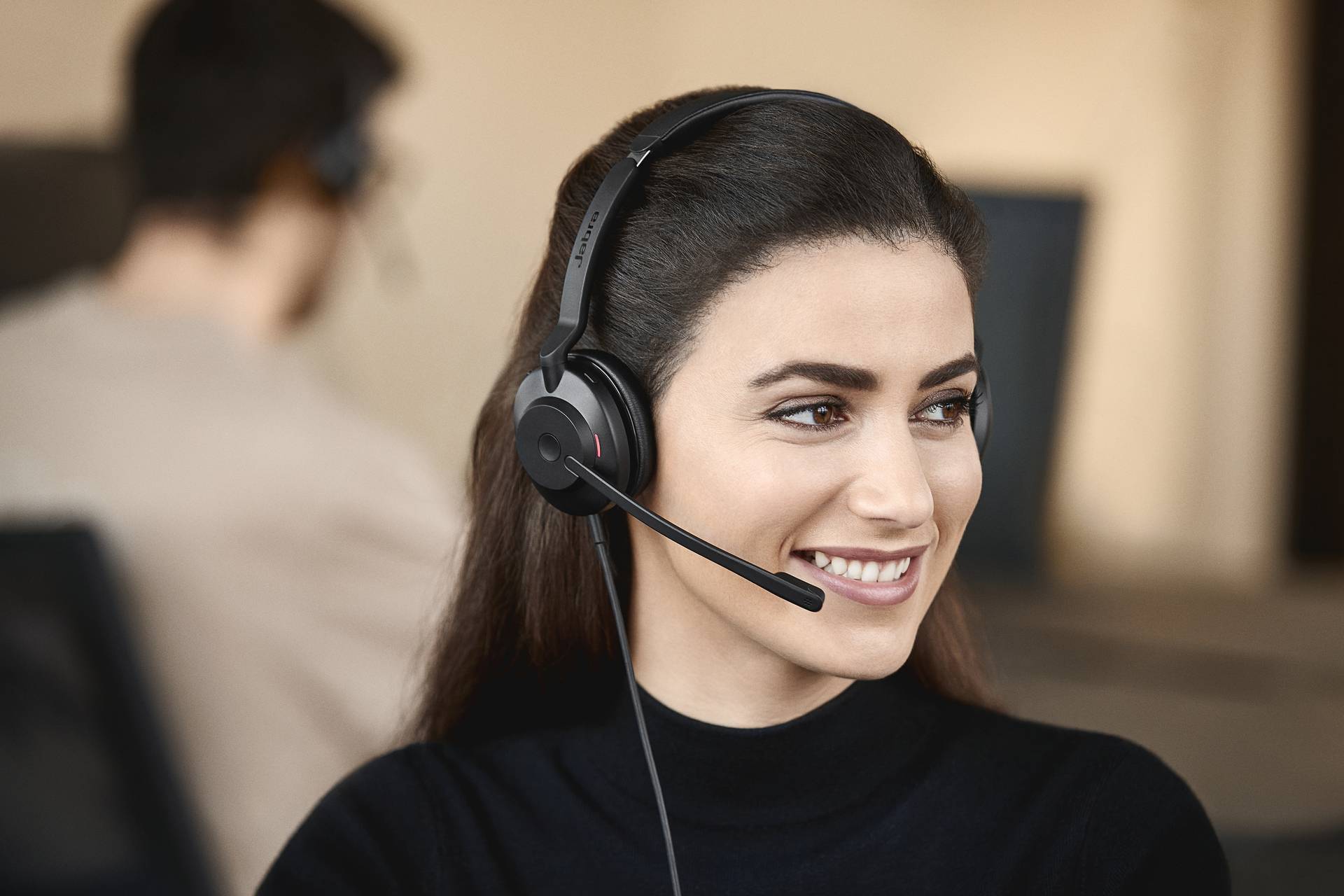 Jabra Evolve2 30 SE Headset otvorená (On Ear) káblové, 23189-989-779, stereo, čierna, Redukcia šumu mikrofónu, Potlačeni-6