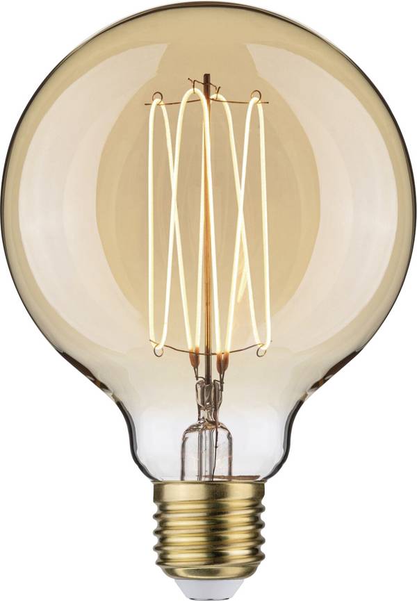 Paulmann 29245 LED   E27 guľatý tvar 4.2 W jantár (Ø x v) 95 mm x 135 mm  1 ks