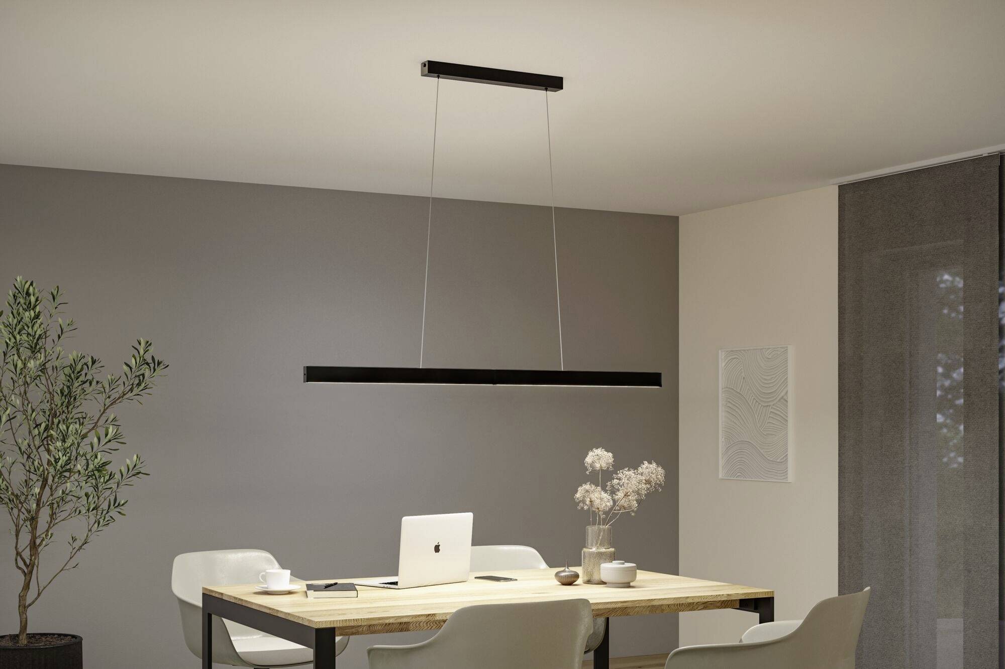 Paulmann Aptare 76989 LED závesné osvetlenie LED 33 W čierna-5