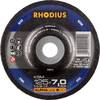 Rhodius 200018 Ohrubovací kotúč Priemer 125 mm Ø otvoru 22.23 mm ocel 1 ks
