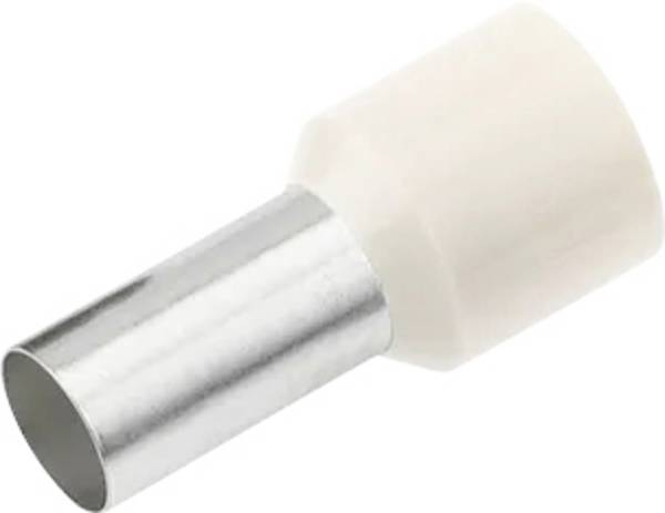 Cimco 187106 dutinka 0.5 mm² čiastočne izolované biela 100 ks