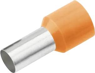 Cimco 187207 Kabelsko 0.5 mm² Delvist isoleret Orange 100 stk