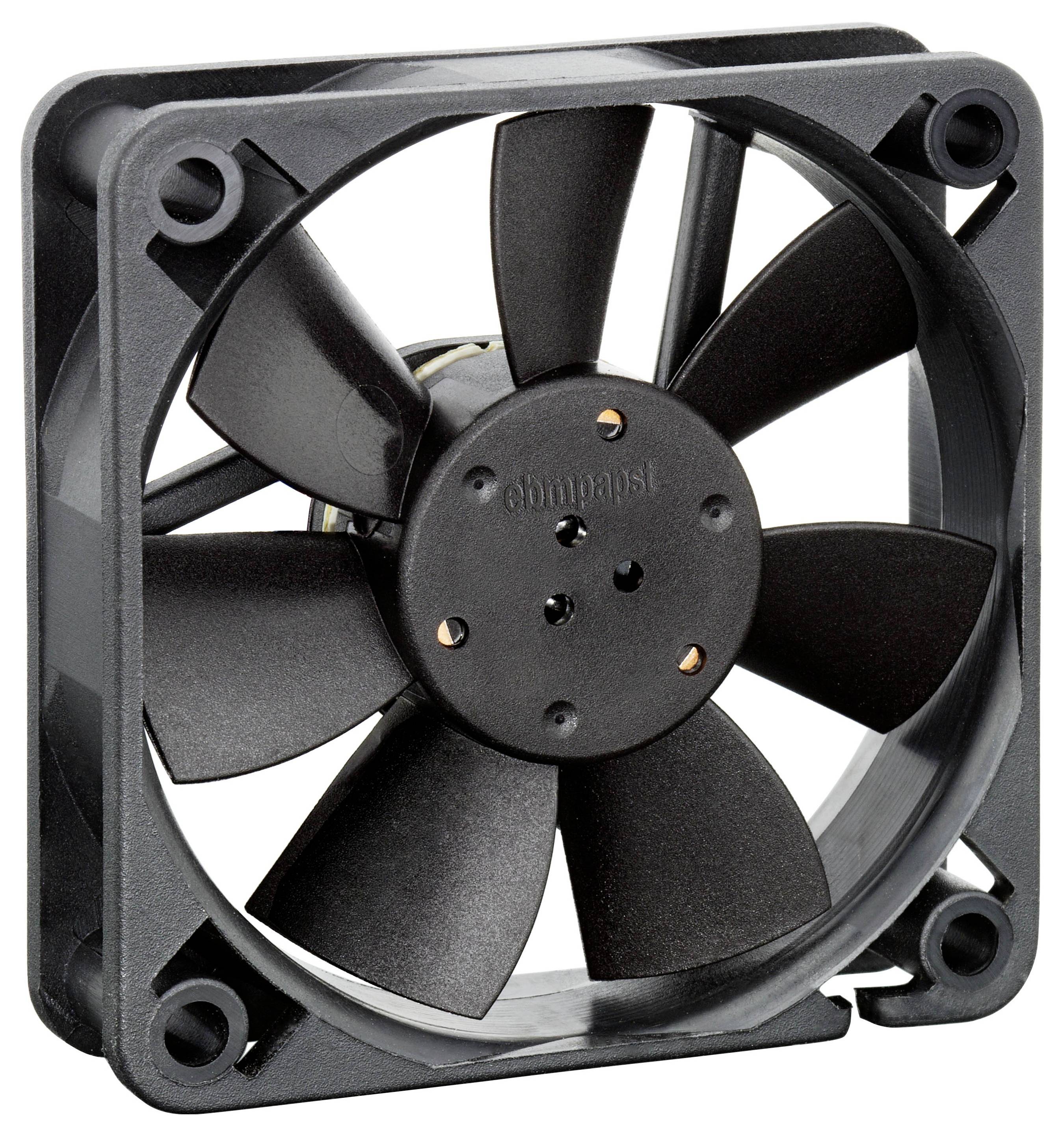 EBM Papst 612FH Ventola assiale 12 V/DC 31 m³/h (L x L x A) 60 x 60 x 15 mm