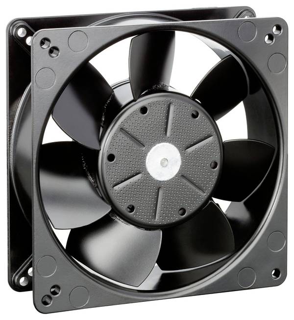 EBM Papst 5184N axiálny ventilátor, 24 V/DC, 260 m³/h, (d x š x v) 135 x 135 x 38 mm, 9295410048
