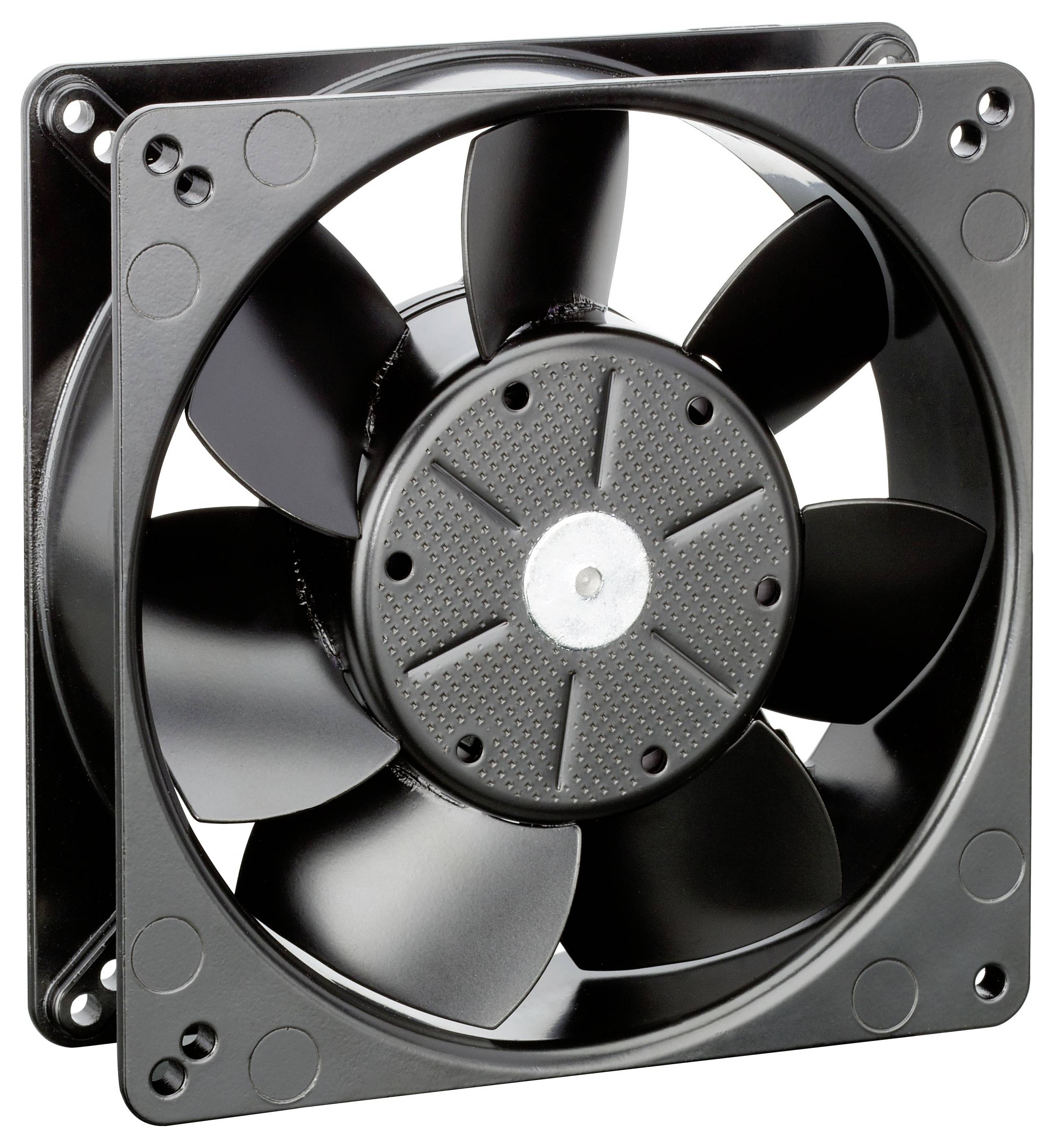 EBM Papst 5184N axiálny ventilátor, 24 V/DC, 260 m³/h, (d x š x v) 135 x 135 x 38 mm, 9295410048-0