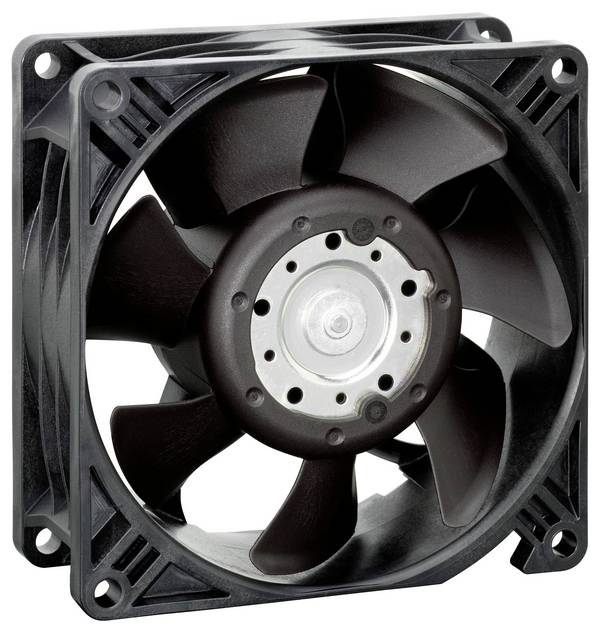 EBM Papst 3252J/2HP axiálny ventilátor, 12 V/DC, 140 m³/h, (d x š x v) 92 x 92 x 38 mm, 9293512007