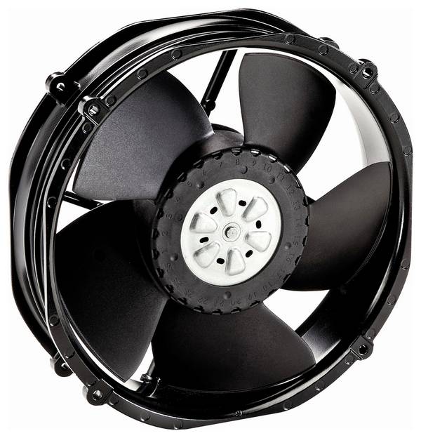 EBM Papst 2218F/2TDHHO axiálny ventilátor, 48 V/DC, 940 m³/h, (d x š x v) 220 x 200 x 51 mm, 9295420201