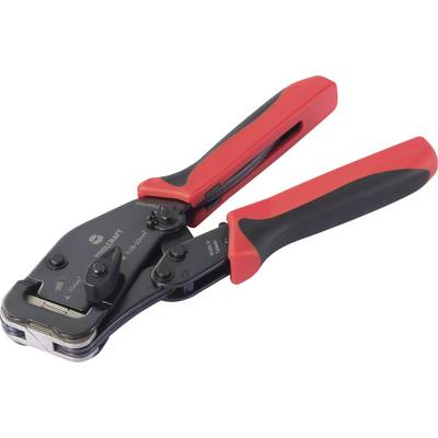 TOOLCRAFT TO-10191291 krimpovacie kliešte dutiny na káble, 0.08 do 16 mm²-0
