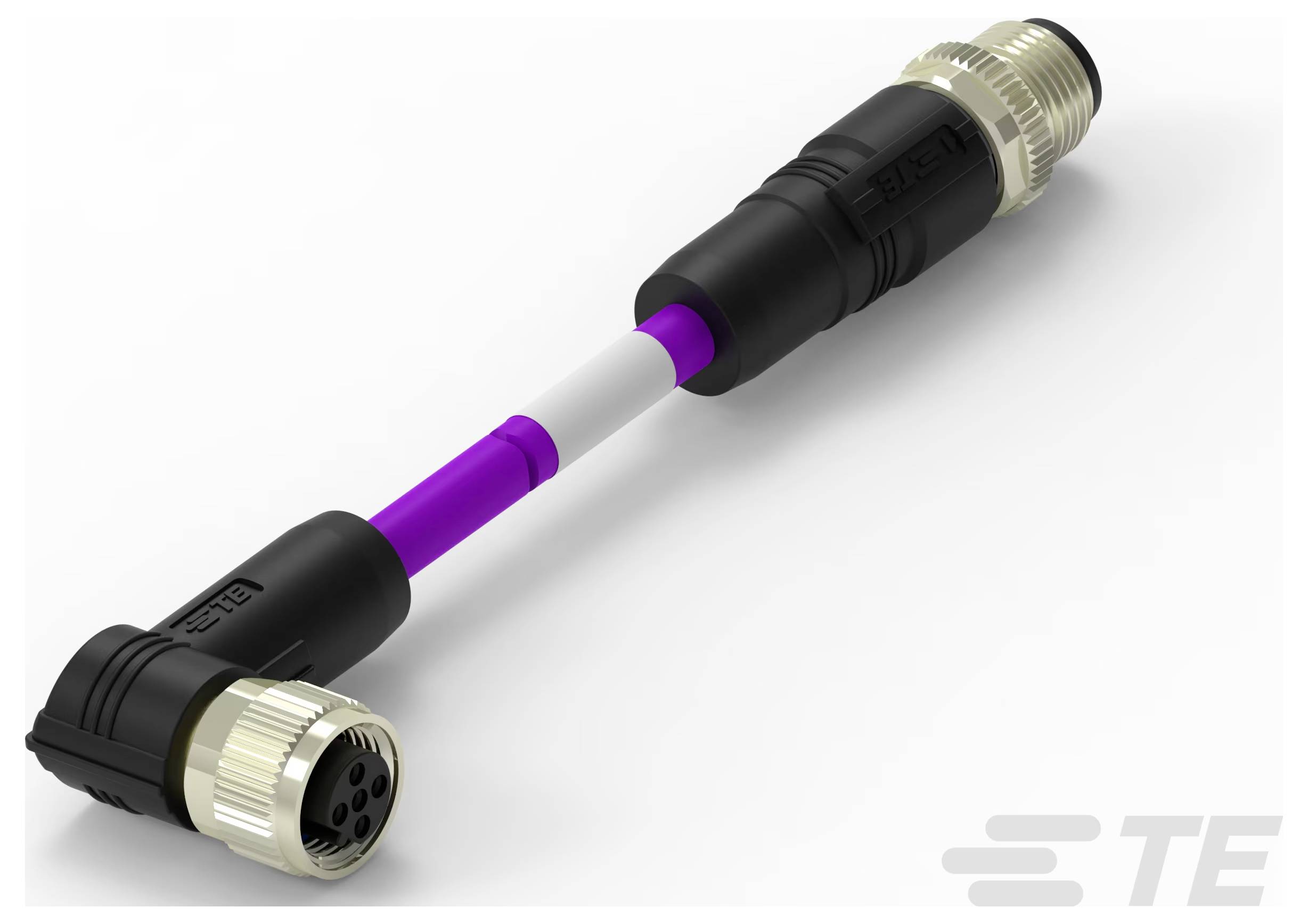 TE Connectivity TAB62635501-060 Ronde connector Totaal aantal polen: 2 Bag 1 stuk(s)