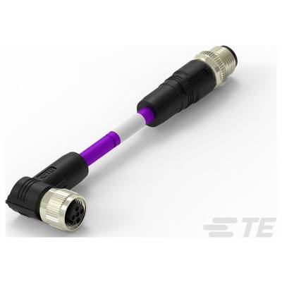 TE Connectivity TAB62635501-060 guľatý konektor DIN, 1 ks-0