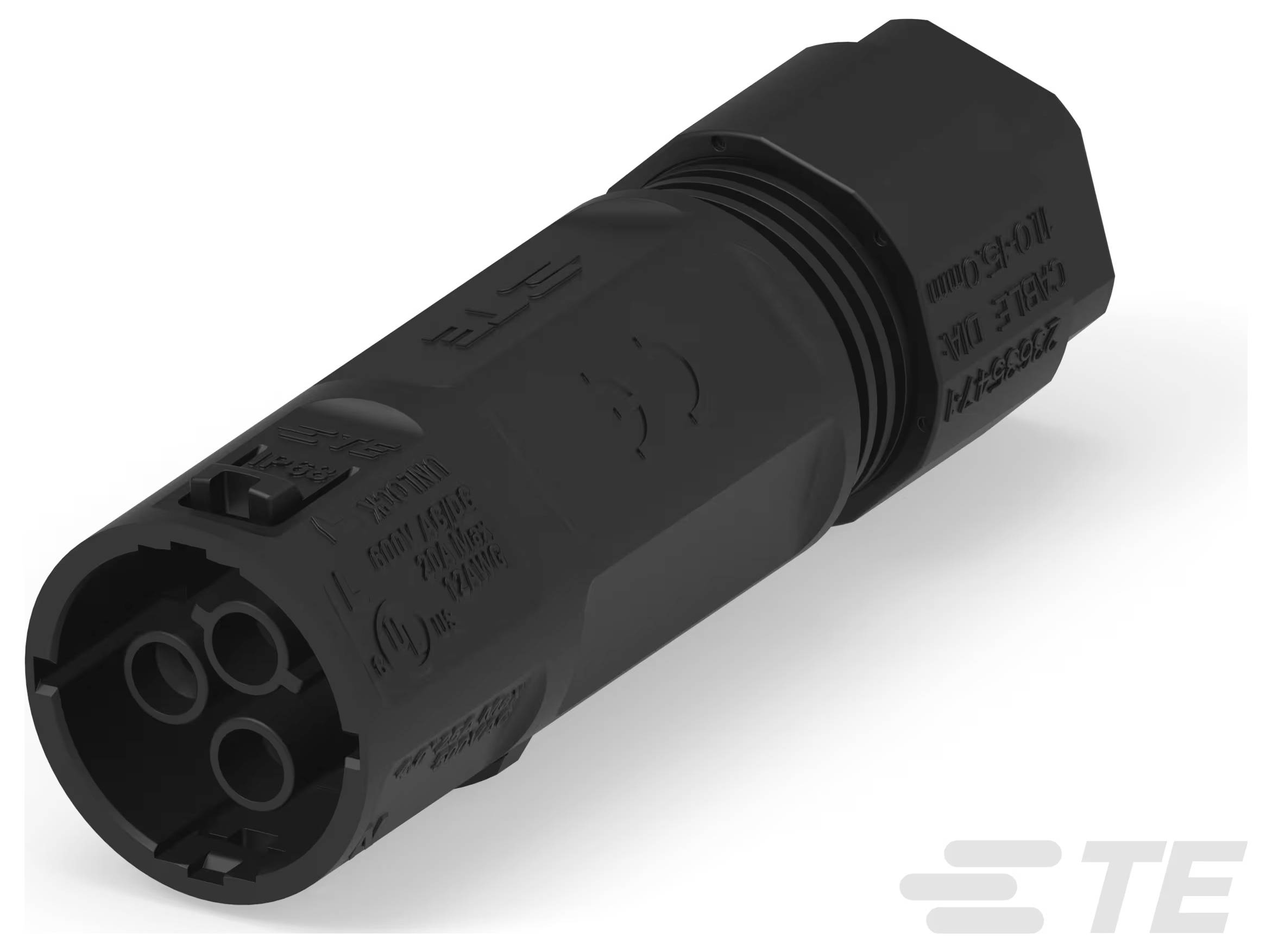TE Connectivity 2379239-1 Ronde connector Totaal aantal polen: 3 Bag 1 stuk(s)
