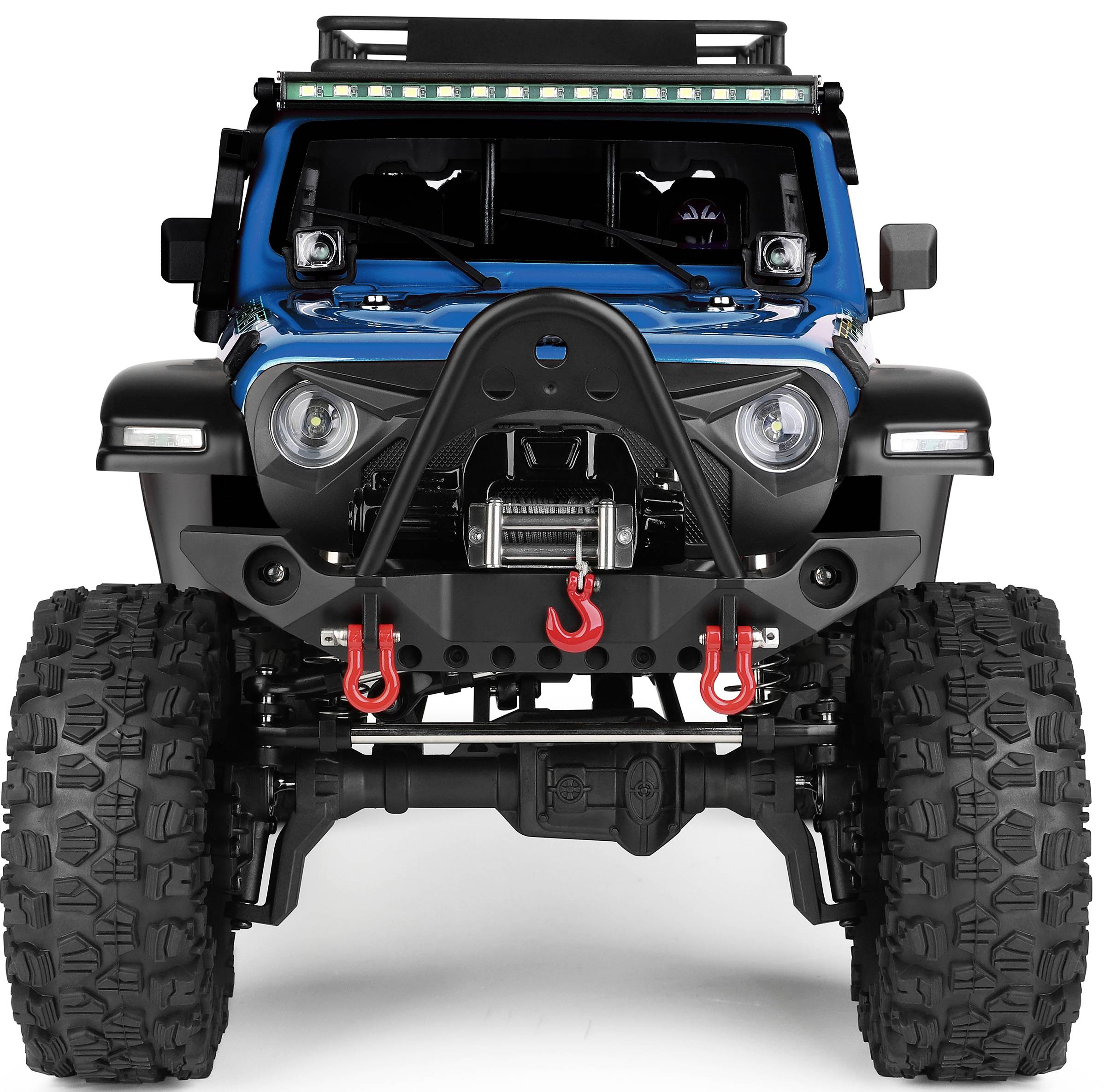 WL Toy modrá (metalíza) komutátorový 1:10 RC model auta elektrický crawler 4WD (4x4) RtR 2,4 GHz vr. akumulátorov a nabí-5