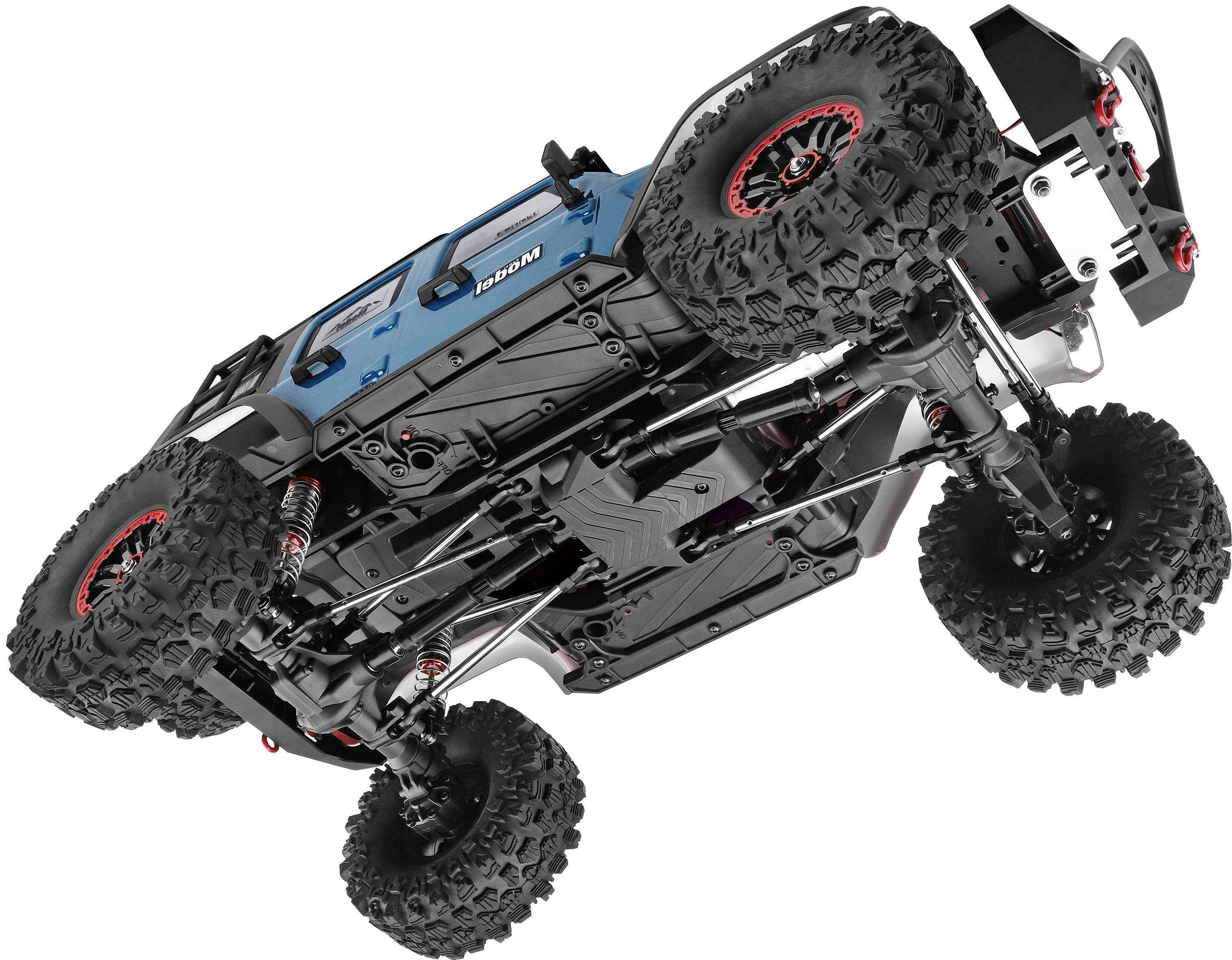 WL Toy modrá (metalíza) komutátorový 1:10 RC model auta elektrický crawler 4WD (4x4) RtR 2,4 GHz vr. akumulátorov a nabí-11
