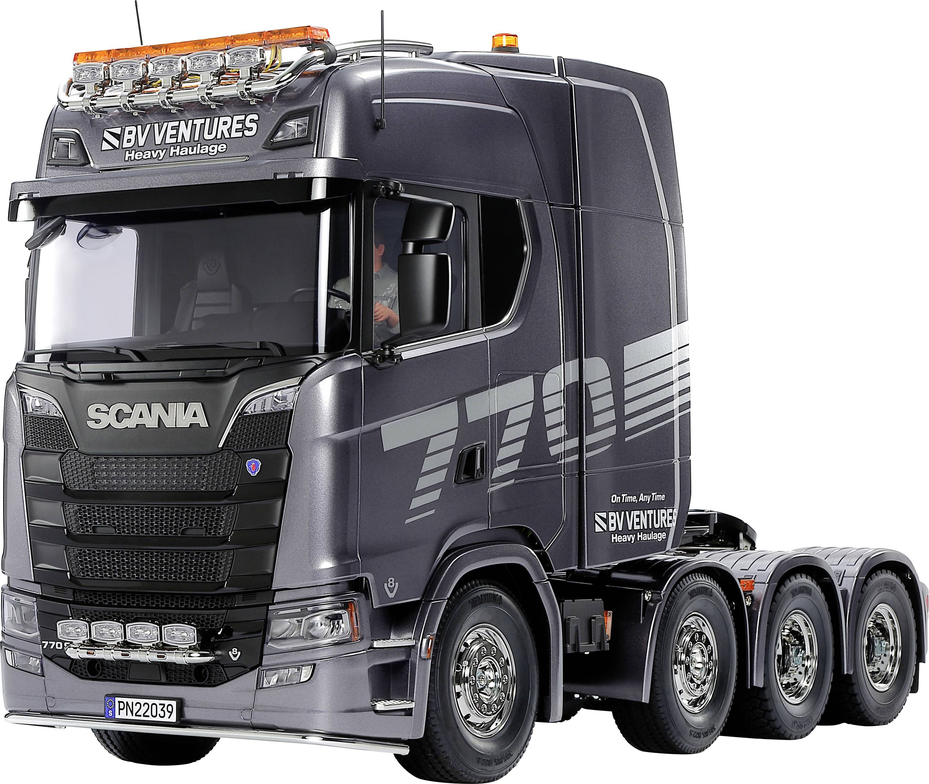 Tamiya 56376-600 Scania 8x4/4 1:14 Elettrica Camion modello In kit da costruire