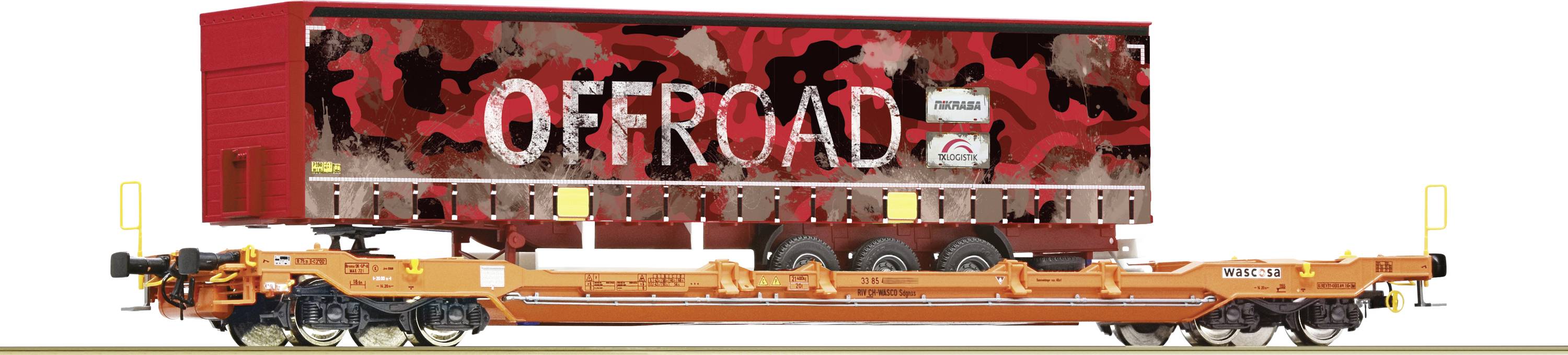 Roco 6600179 Containerwagen DC