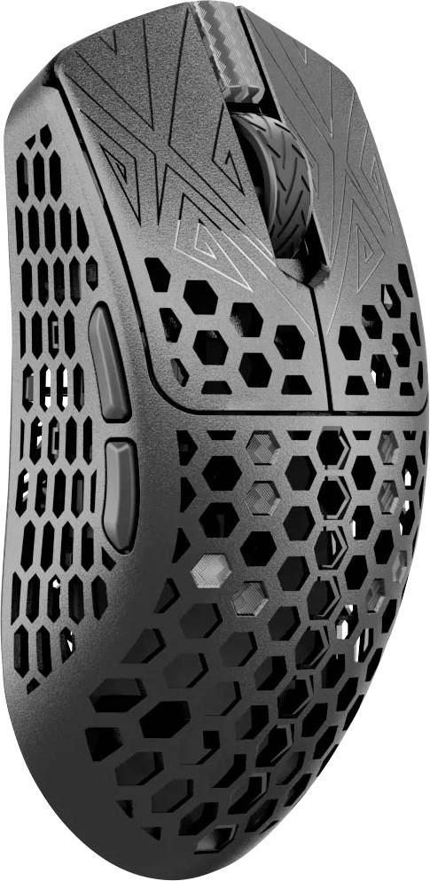 Vancer Vancer X Arbiter Studio Akitsu Carbon Fiber Gaming Maus, wireless - schwarz Mouse 7 Tasti