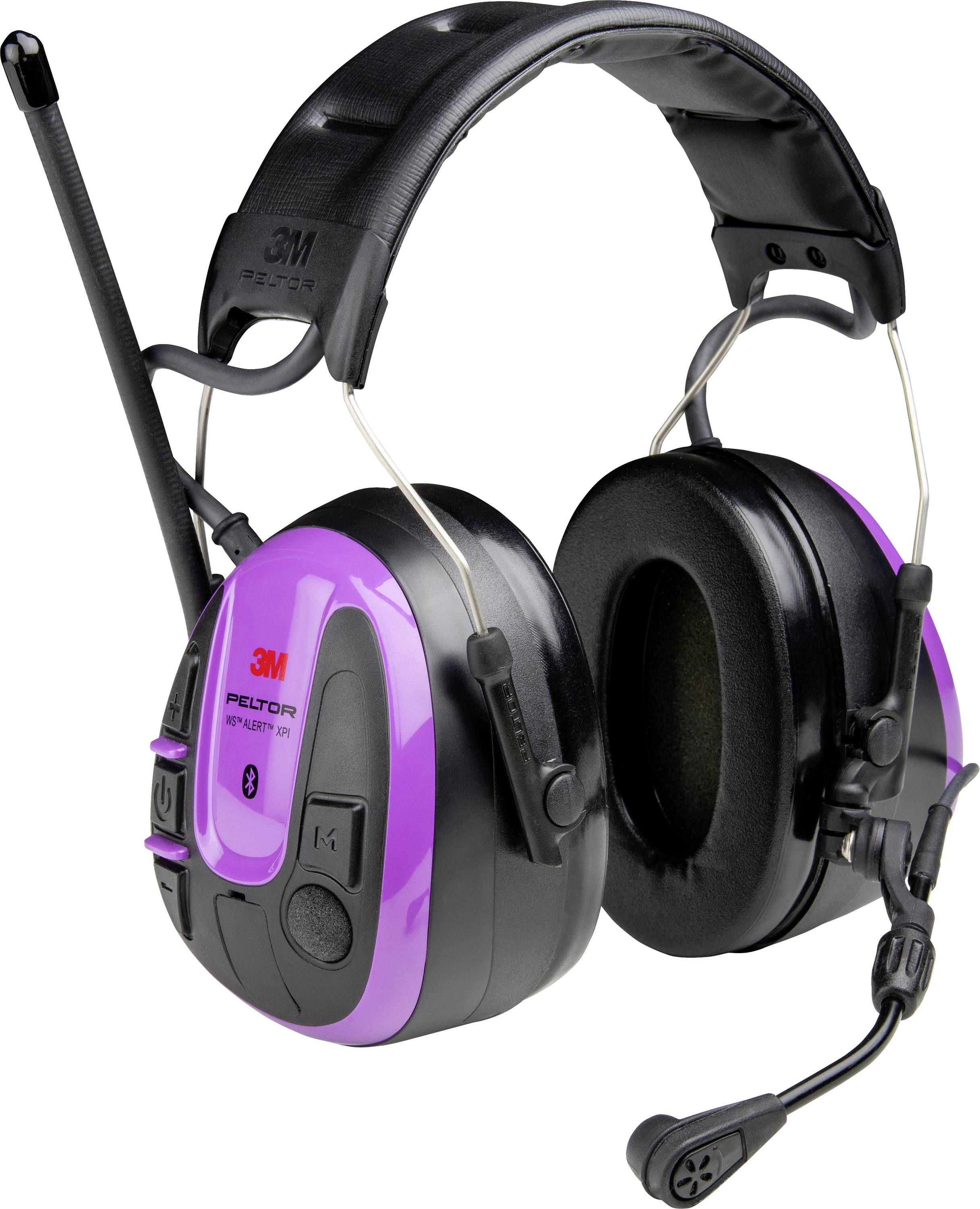 3M Peltor WS ALERT XP+ MRX21AWS7 H&ouml;rselk&aring;por-headset 31 dB EN 352-1:2020, EN 352-3:2020 1 st