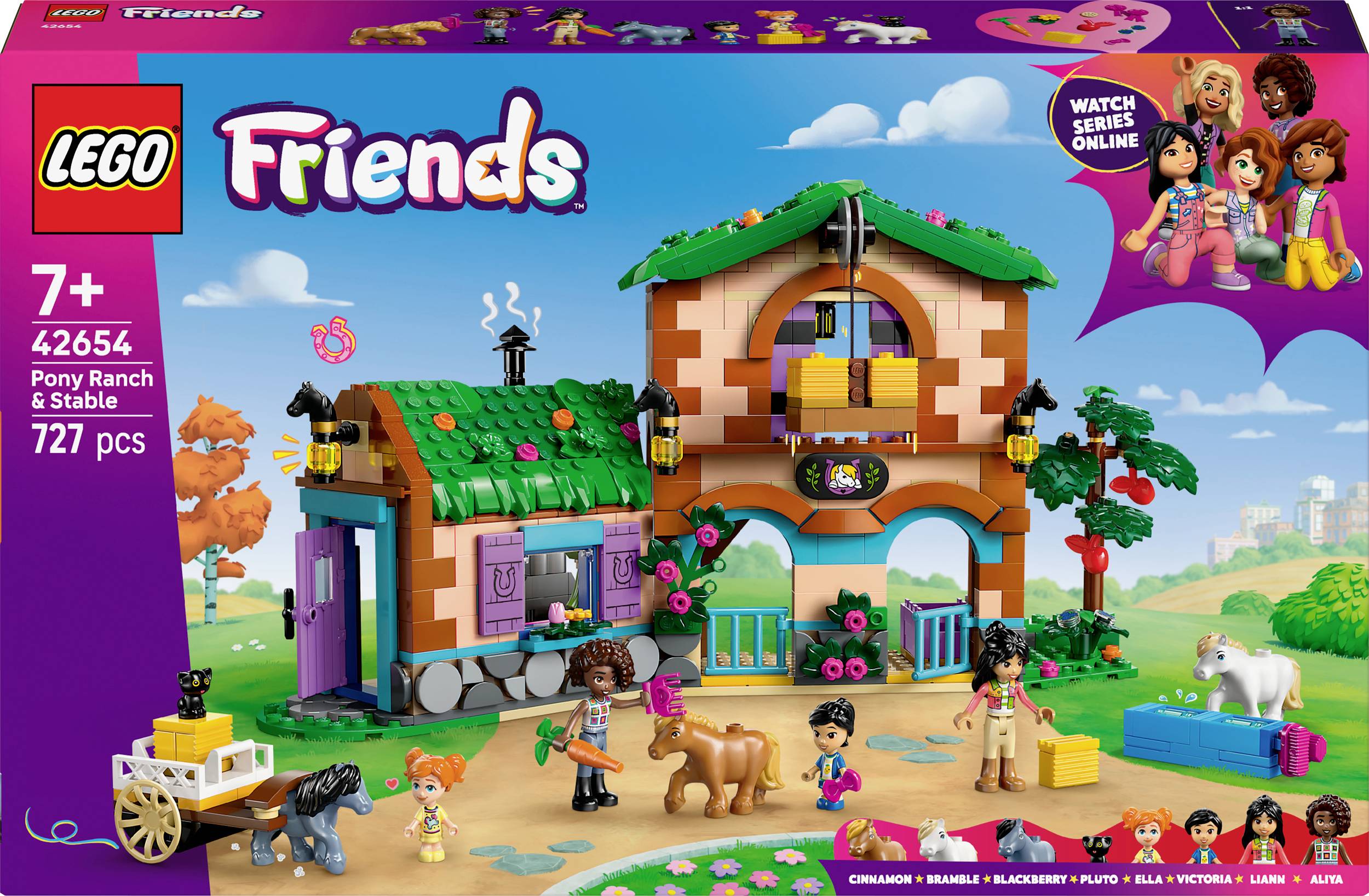 LEGO Friends 42654 Ponyhof & stal