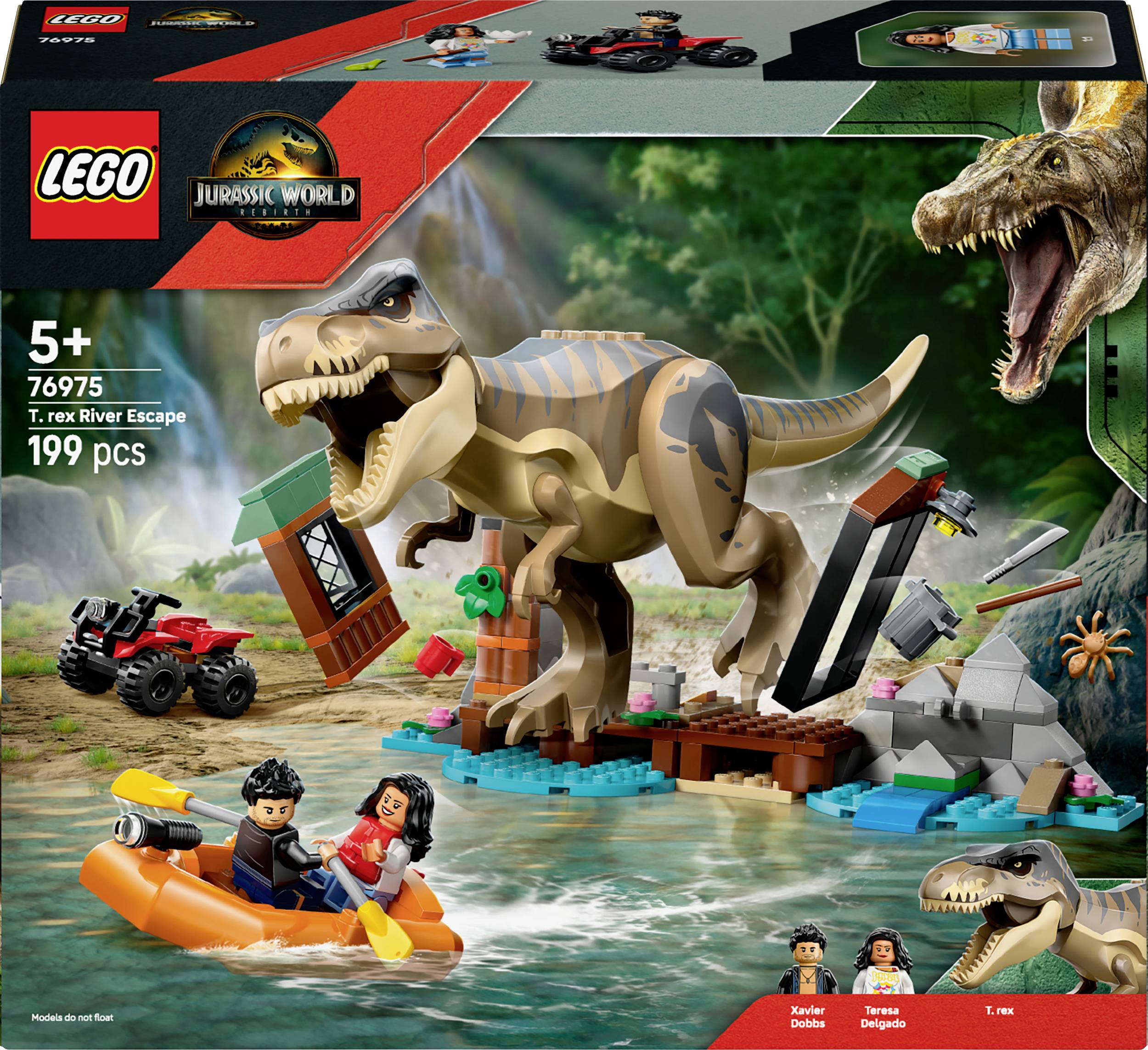 Lego Jurassic World På flukt fra t. rex 76975 4