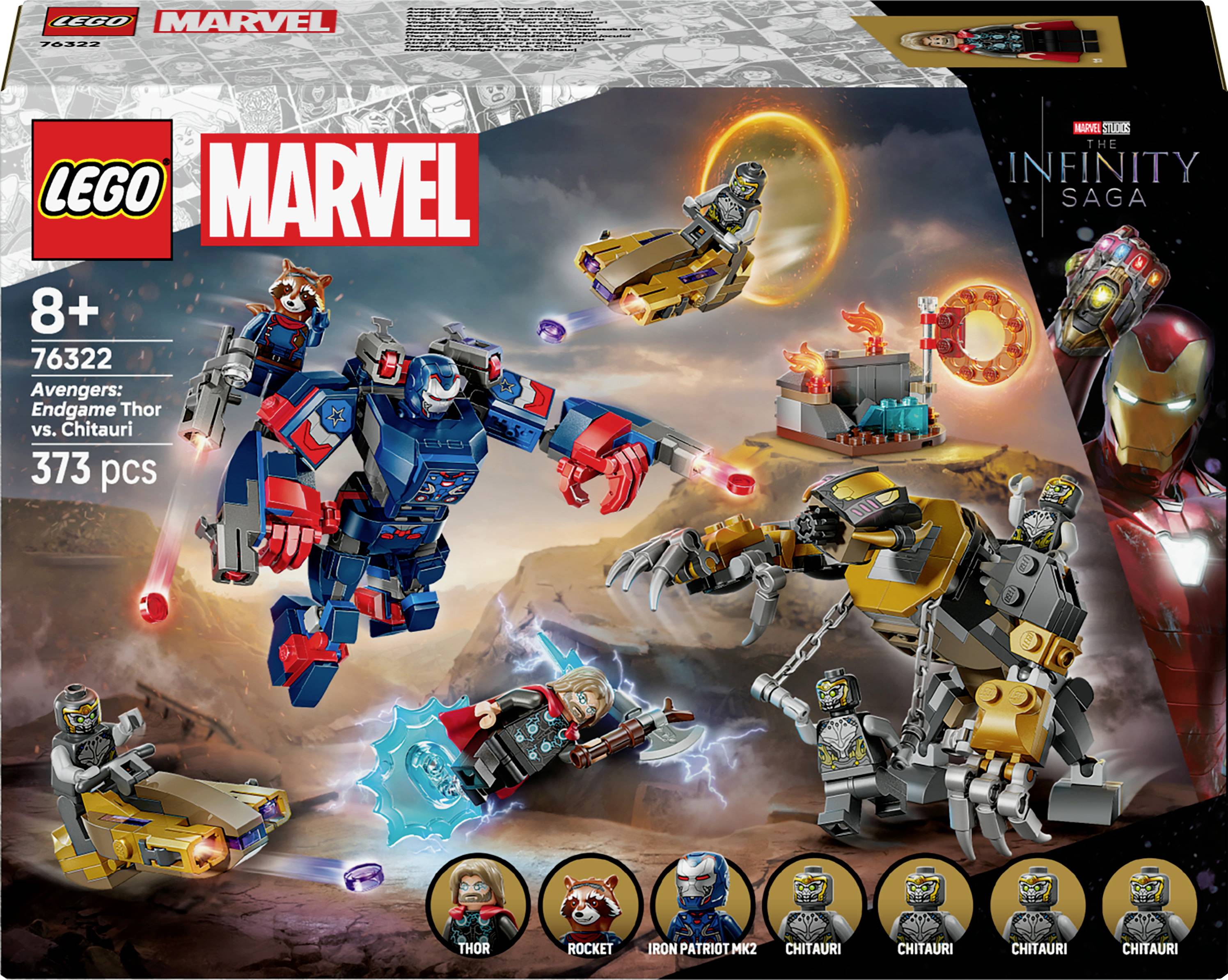 Lego 76322 Avengers Endgame Thor vs Chitauri Building Set 2