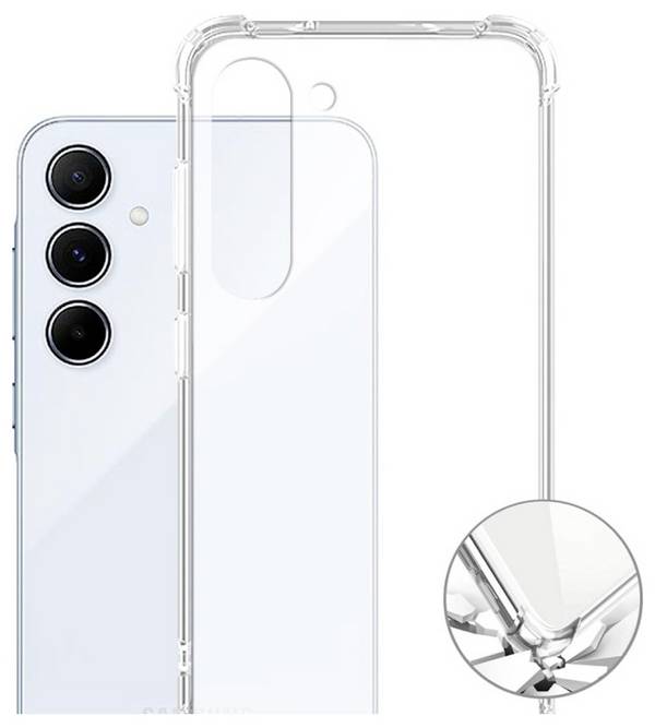 4Smarts 4smarts Hybrid Case Ibiza für Samsung Ga Cover Samsung Galaxy A56 5G priehľadná