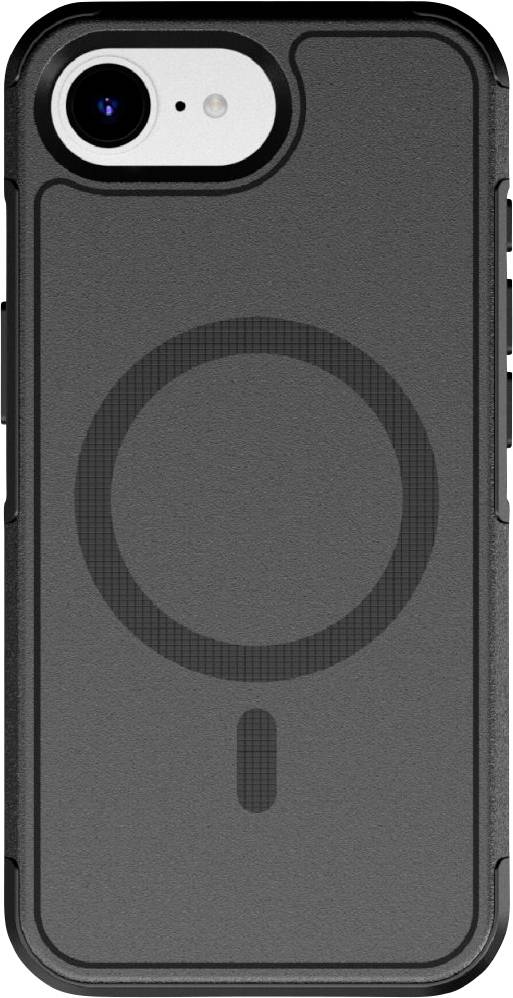 4Smarts Defend Case Cover Apple iPhone 16e Zwart MagSafe compatible