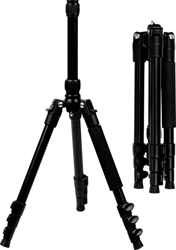 deeper Deeper Tripod trojnožka 1/4" Min./max.výška=51 - 136 cm čierna