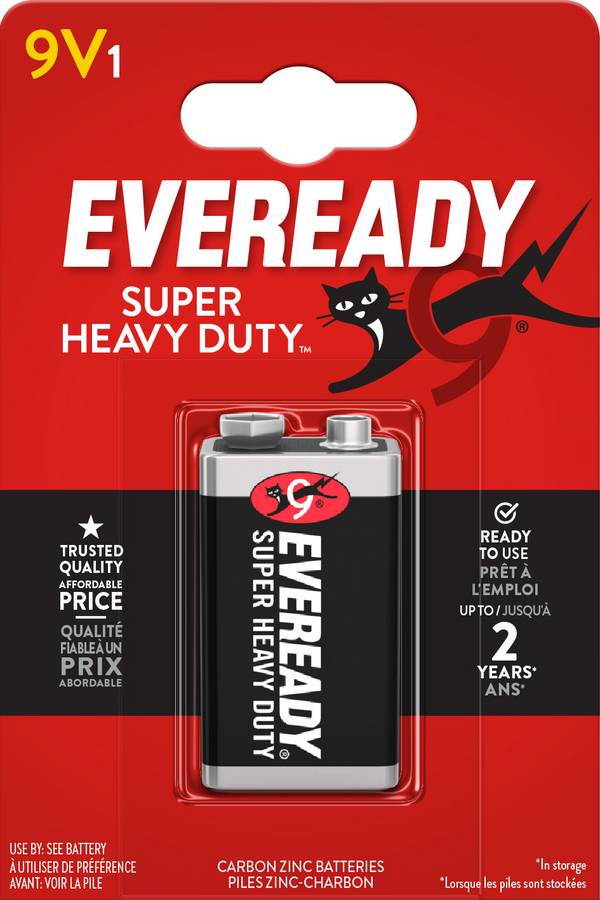 Eveready SHD 9 V batéria zinkovo-uhlíková  9 V 1 ks