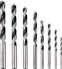 FRITZFURT 2801-3008 sada špirálových vrtákov do dreva 8-dielna 3 mm, 4 mm, 5 mm, 6 mm, 7 mm, 8 mm, 9 mm, 10 mm Celková dĺžka 175 mm valcová stopka 1 sada