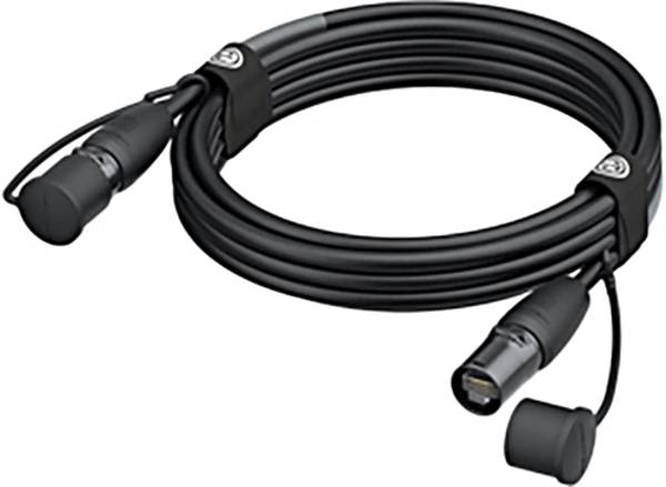 Neutrik NKE5E-E1E1-M0020 RJ45 sieťové káble, prepojovacie káble CAT 5e 2 m čierna veľmi flexibilné 1 ks