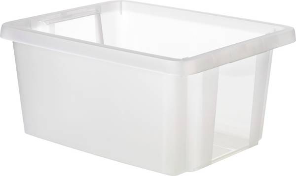 Curver 225358 otočný stohovací zásobník, ESSENTIALS Drehstapelbox 20L, transparent, stohovateľné, priehľadná, 1 ks