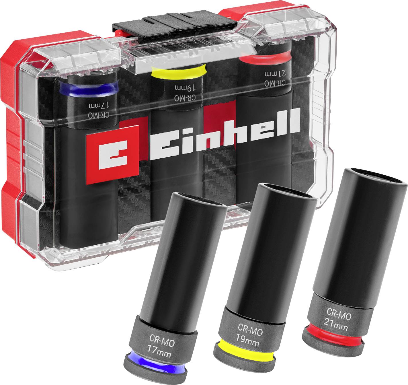 Einhell Impact Kit di inserti e bussole 1/2 109263