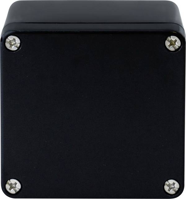 Boxexpert Elbe Polyester schwarz 807575, BXPBPOL807575-E01-66 Priemyselná skrinka, IP66, 75 mm x 80 mm x 75 mm , 1 ks