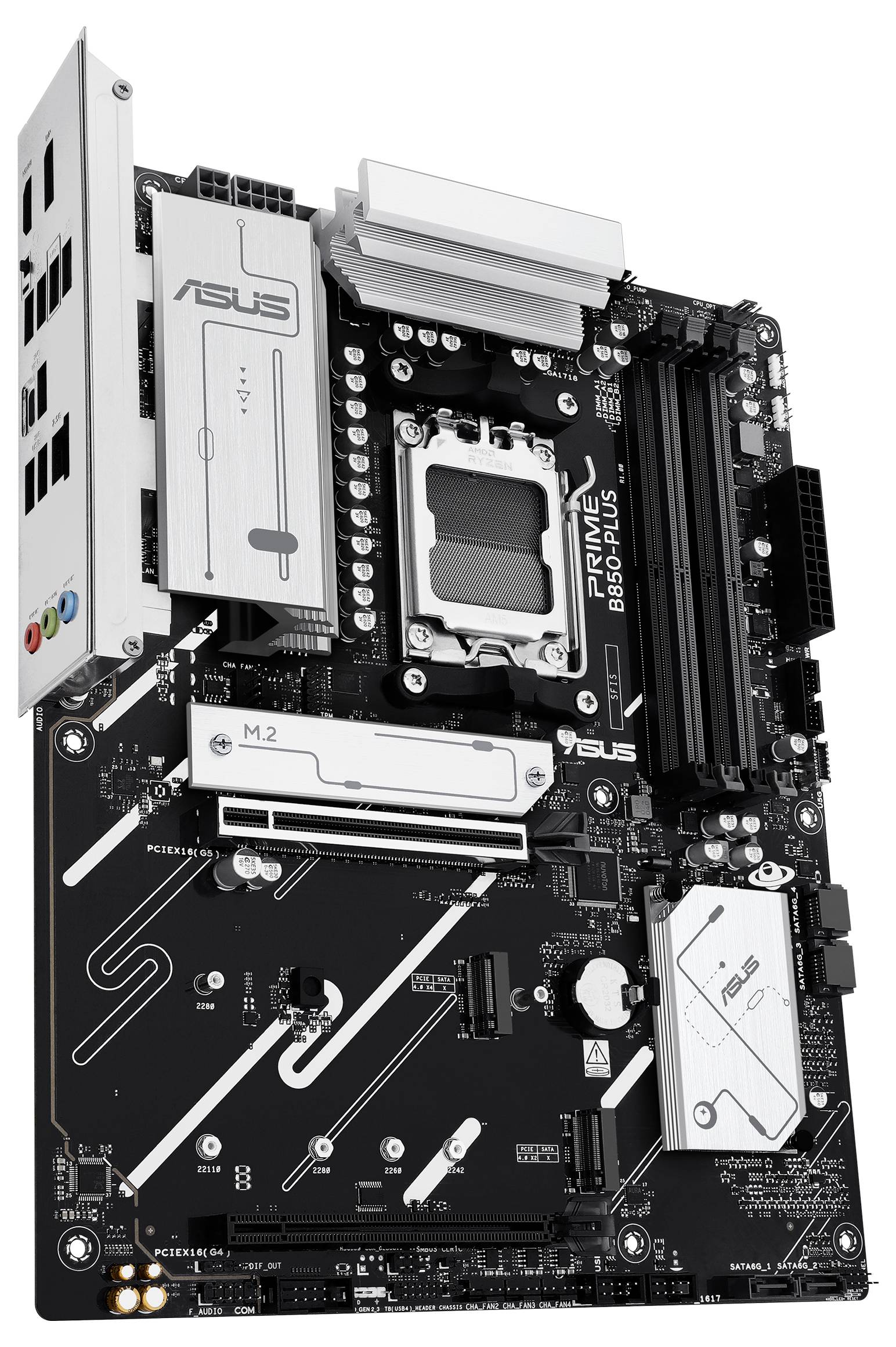 Asus 90MB1LC0-M0EAYC Základná doska Socket AMD AM5 Tvarový faktor ATX Čipová sada základnej dosky AMD® B850-3
