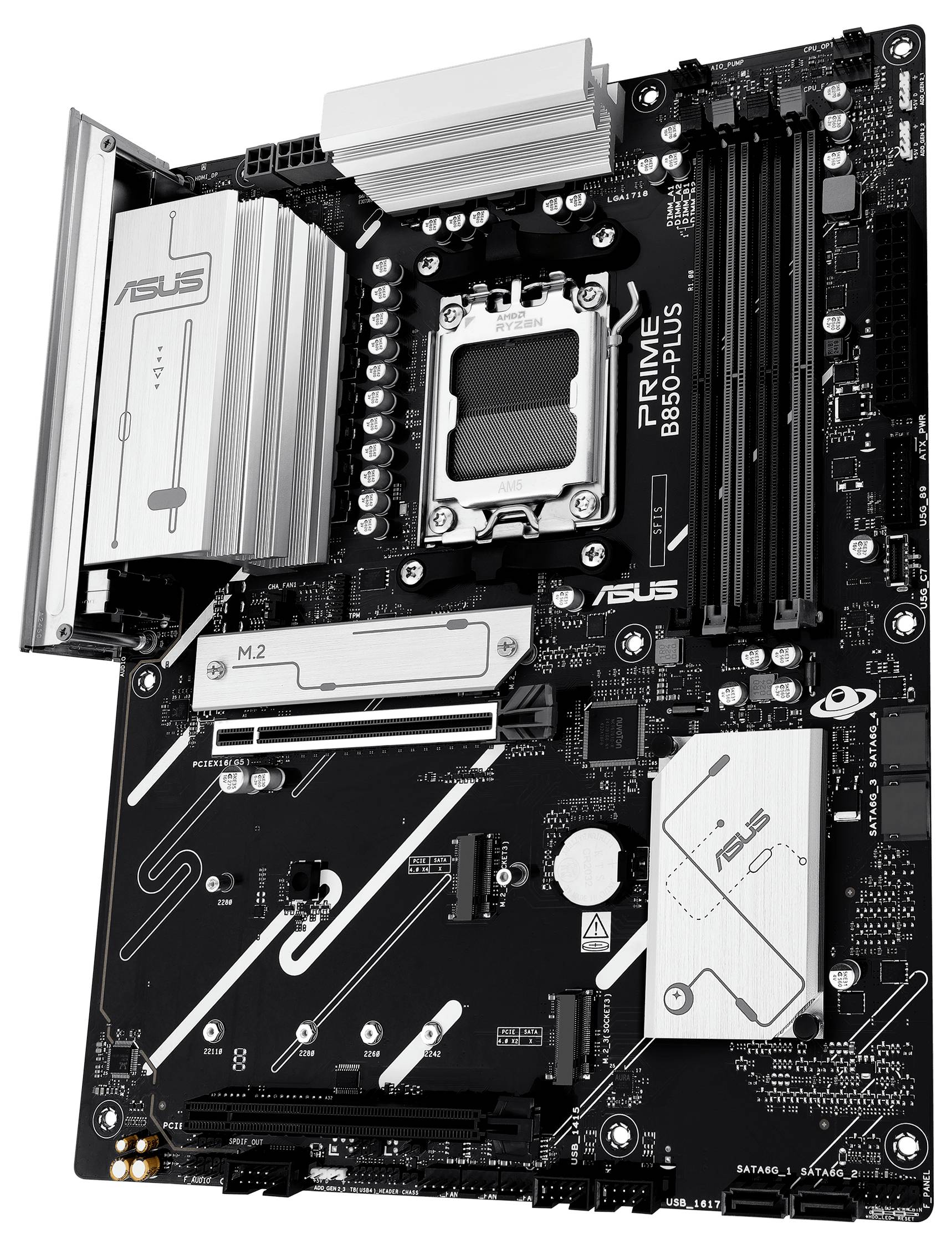 Asus 90MB1LC0-M0EAYC Základná doska Socket AMD AM5 Tvarový faktor ATX Čipová sada základnej dosky AMD® B850-11