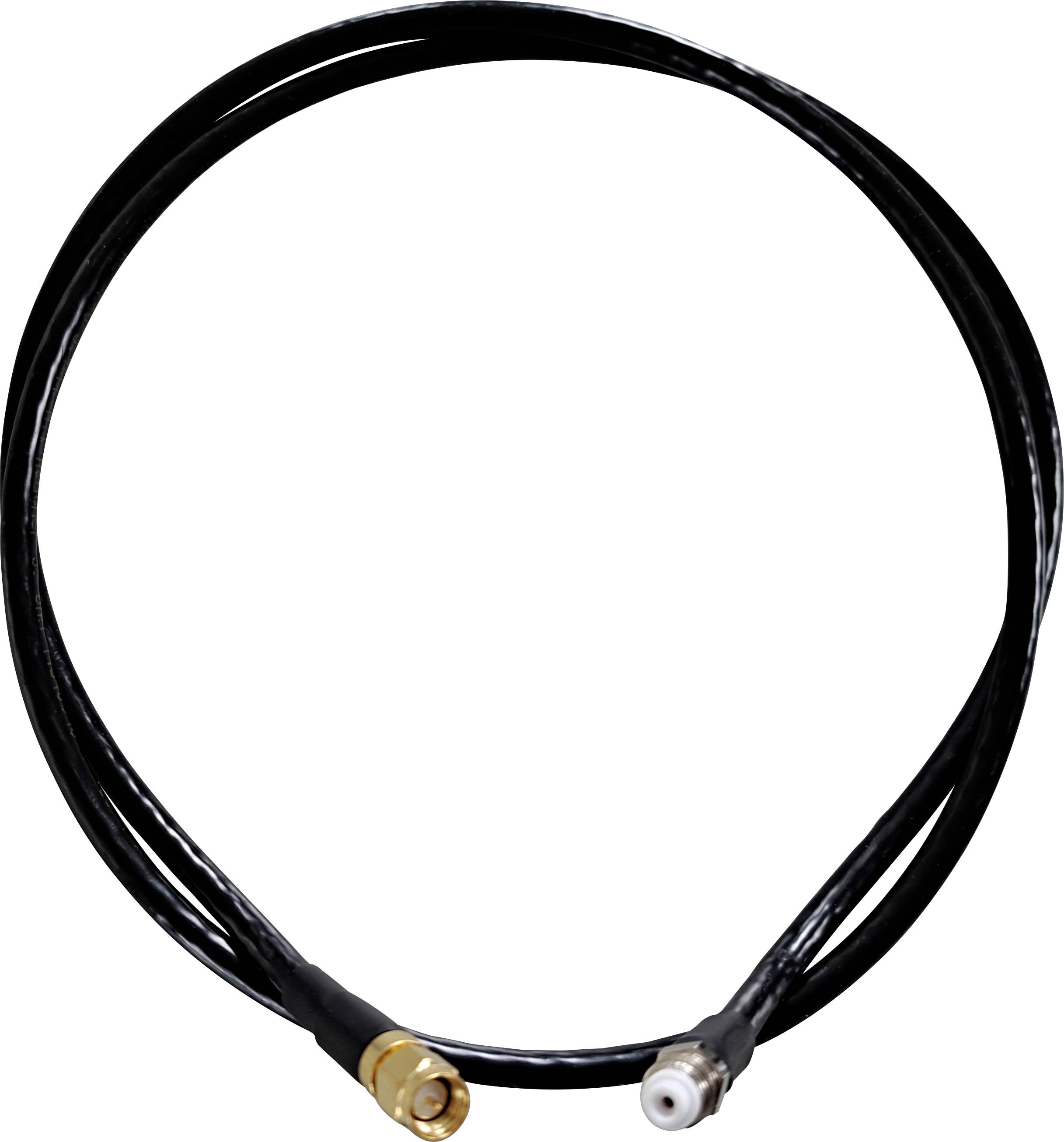 Wittenberg Antennen SMA Stecker auf FME Buchse, Adapterkabel, LTE, UMTS Poly-103494 Adattatore SMA Spina FME, Presa SMA - 1 m 1 pz.