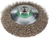 Rhodius RHODIUS EKBW, 10 kusov kužeľová kefa 100 x 20 x 20 x M14 mm, vlnitá, TOPline, na nerez, oceľ, neželezné kovy 353095 10 ks