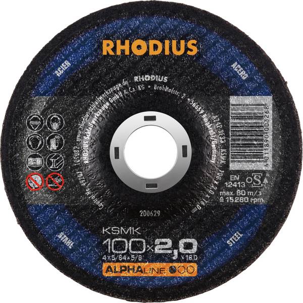 Rhodius KSMK 200629 sada rezných kotúčov  25 ks ocel