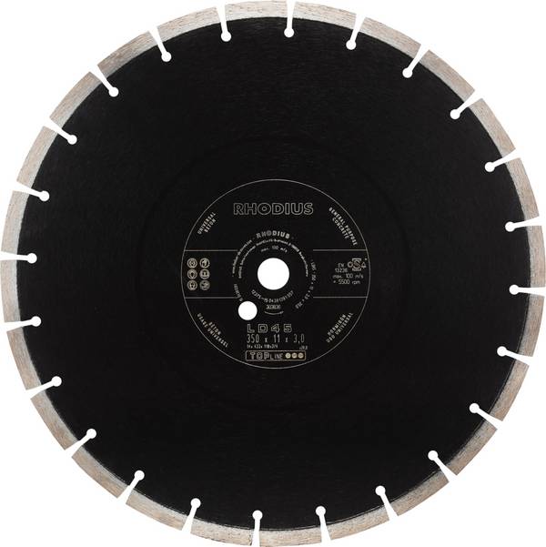 Rhodius LD45 303836 diamantový rezný kotúč  1 ks betón