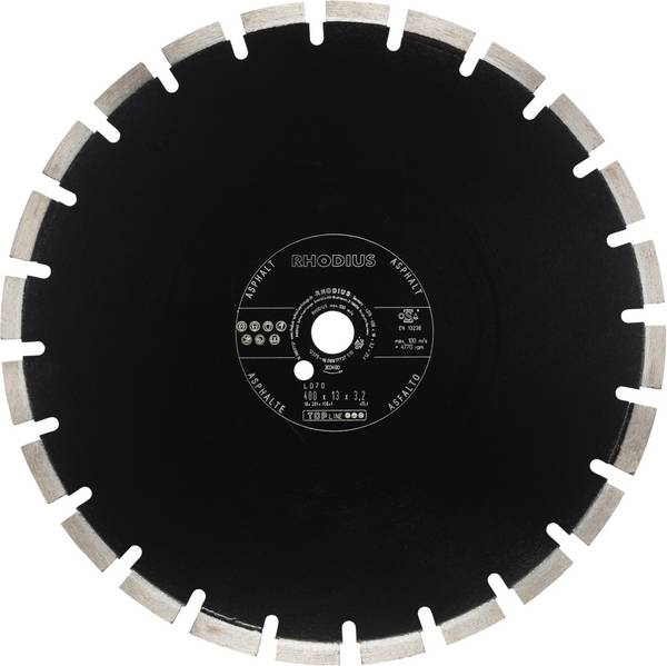 Rhodius LD70 303490 diamantový rezný kotúč  1 ks Asfalt