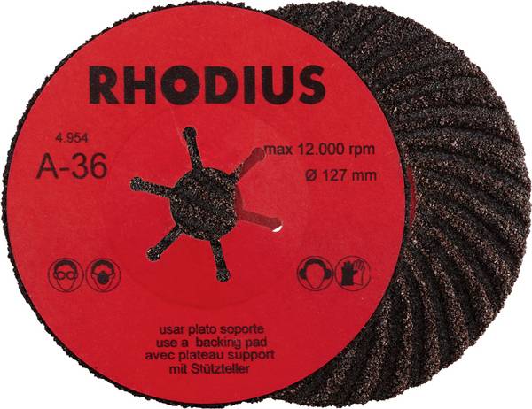 Rhodius 300463 SFA  Priemer 125 mm  ocel 25 ks