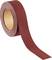 Vyvalený pás brúsneho papiera, tmavočervený, s povrchom pripomínajúcim brúsny papier, používaný na vyhladzovanie povrchov.